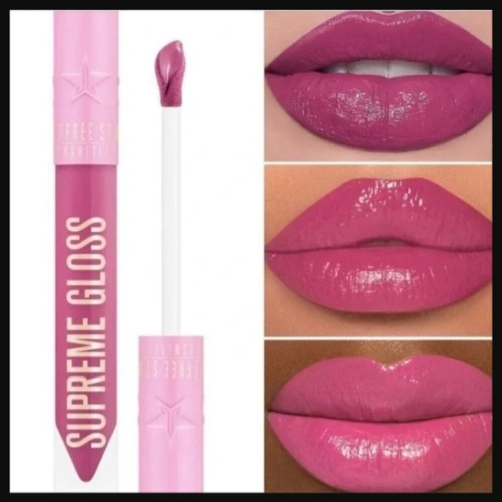 Jeffree Star Supreme Gloss More Than Friends Pink NIB NEW